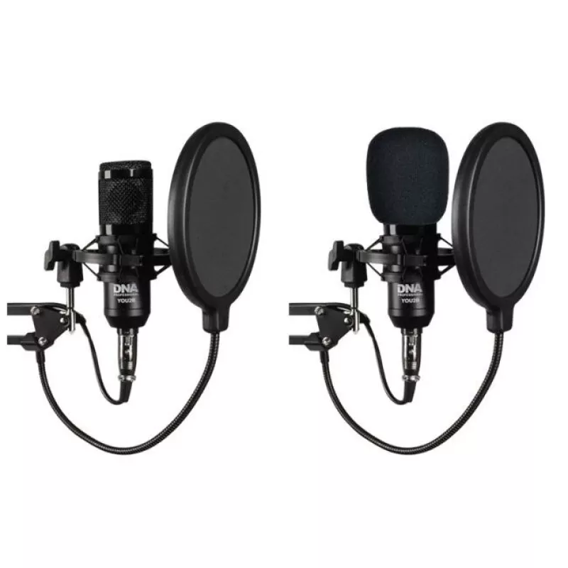 Microfoonkit Bitmat DNA YOU2B — microfoon, audio-interface, standaard en kabel