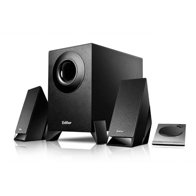 Edifier | M1360 | 8,5W RMS (2Wx2+4,5W) W | zwart | 85 dB | 8.5 W | 2.1 sound system