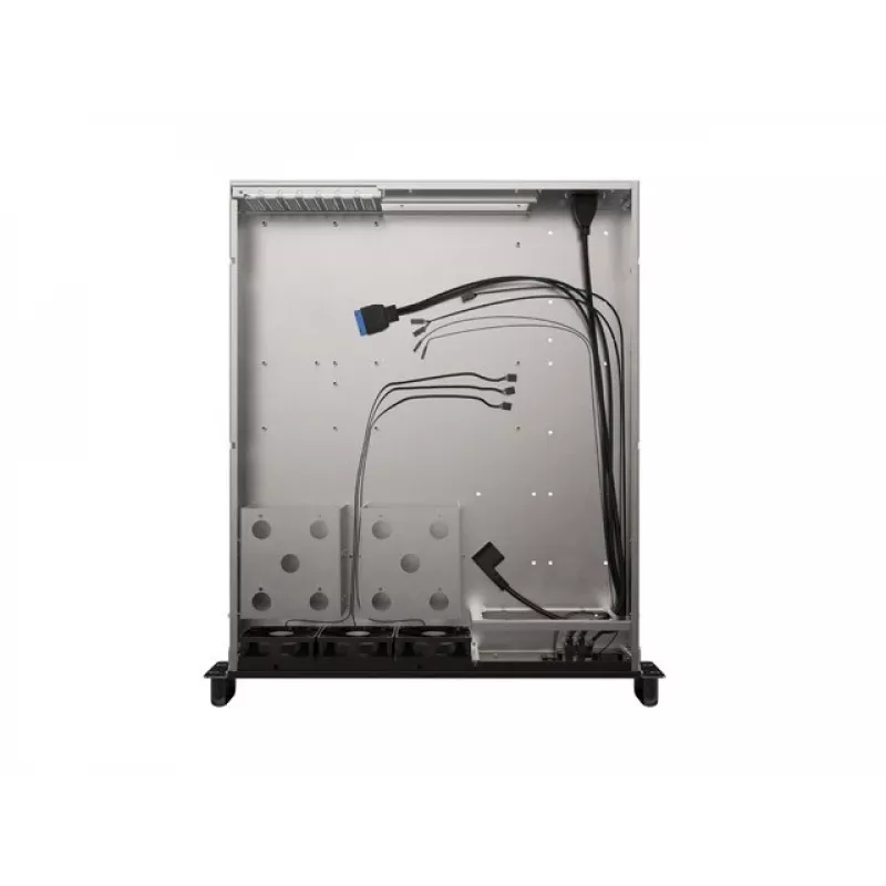 Rackbehuizing Lanberg SC01-5202-12B 2U zwart 3 ventilatoren HDD+SSD