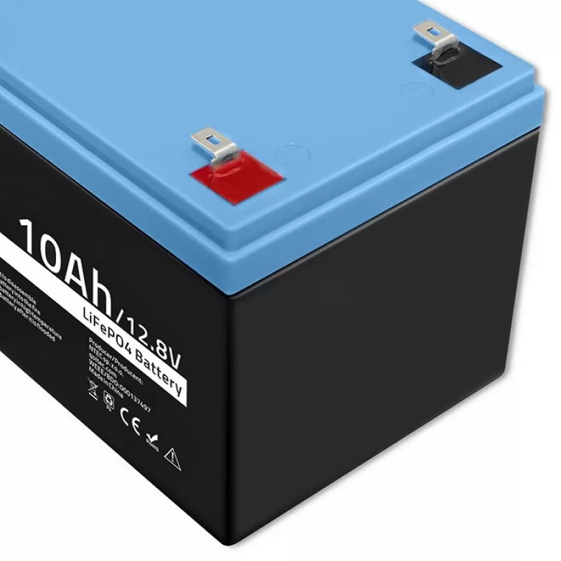 Accupack LiFePO4 QOLTEC 10Ah 12,8V 128Wh met geïntegreerde BMS