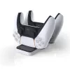 Oplaadstation SUBSONIC SA5608 voor PlayStation 5-controllers met twee snellaadplaatsen en LED-indicatoren
