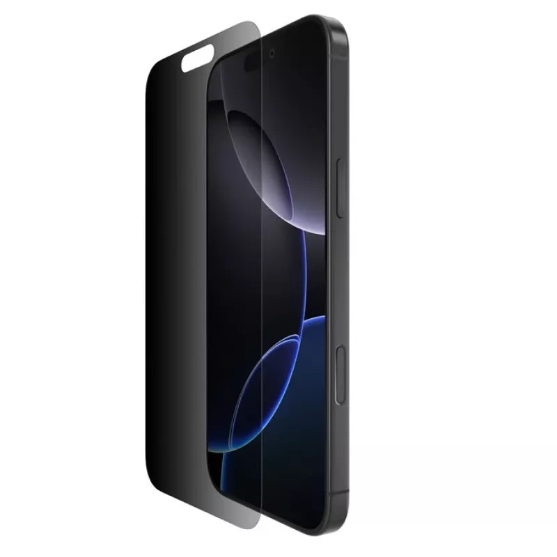 Belkin ScreenForce InvisiGlass privacyscreenprotector voor Apple iPhone 16 Pro Max, OVA170hq