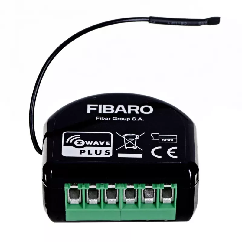 Fibaro Dimmer 2 FGD-212 Z-Wave dimmermodule, zwart