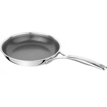 ZWILLING braadpan 24 cm Peak, 18/10 RVS, zilver