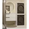 top e shop POLA TWIN wasruimtekast voor wasmachine en droger – wit