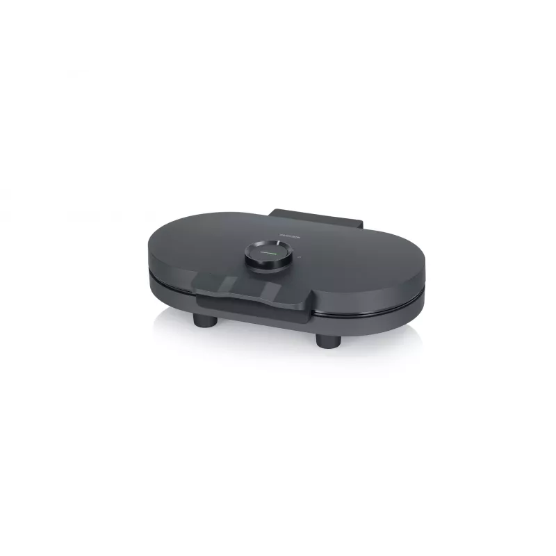 Severin WA 2118 wafelijzer 2 wafels 1200 W zwart