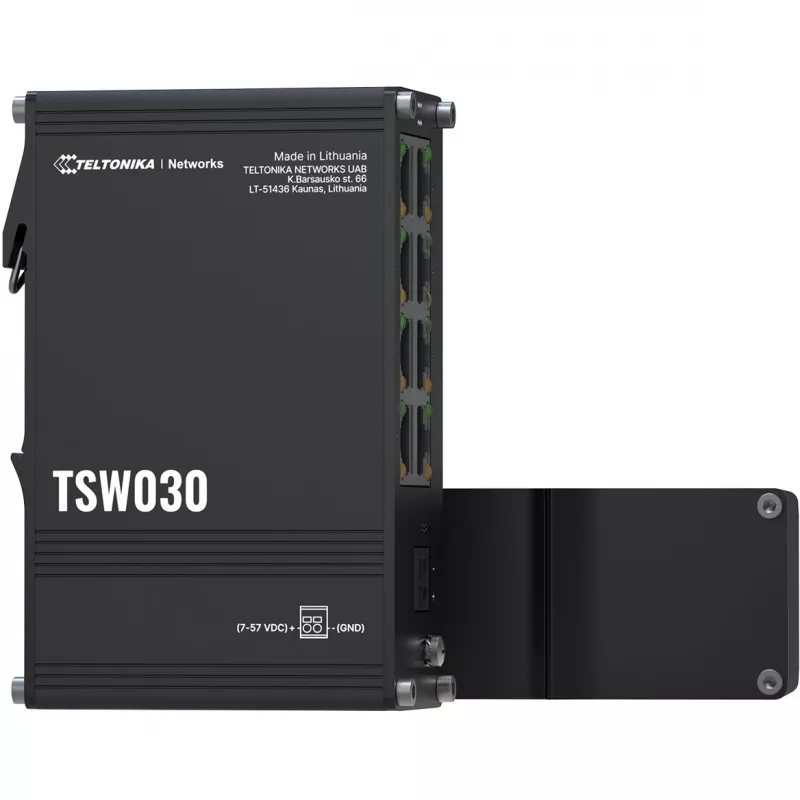Teltonika TSW, unmanaged 8-poorts industriële ethernet-switch