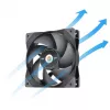 Thermaltake SWAFAN GT12 120mm Behuizingsventilator - Zwart