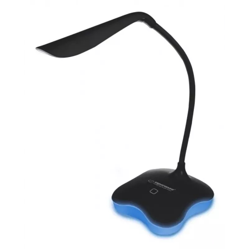 Esperanza ELD105K Mimosa led-bureaulamp, 3 W, zwart