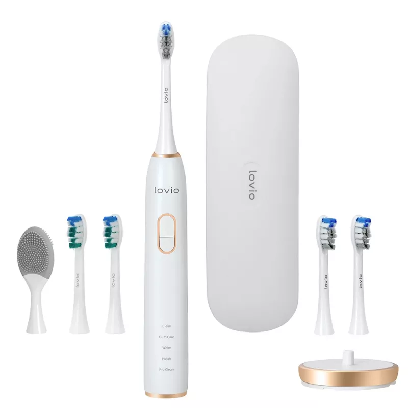 LOVIO_Home SonicProtect PRO elektrische tandenborstel wit LVTB124WH