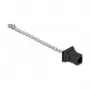 Glasvezel stofkap met ketting DeLOCK 86847 SC-stekker zwart