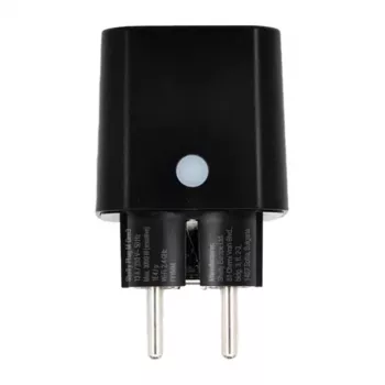 Shelly Plug PM Gen3 Matter 13A slim stopcontact, zwart