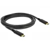 USB-kabel DeLOCK 83668 USB 3.2 Gen 1 2m USB C zwart