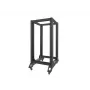 Vrijstaand rack LANBERG OR01-6822-B 22U, 600 mm B x 800 mm D, zwart, 600 kg draagvermogen