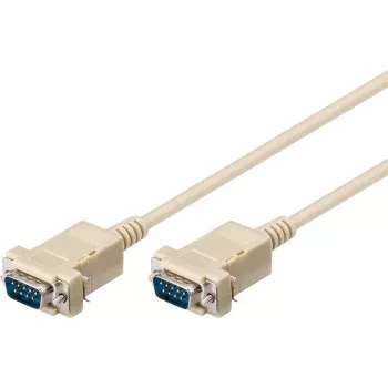 Microconnect SCSEHH3 seriële kabel wit 3 m DB9 M