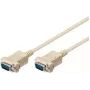 Microconnect SCSEHH3 seriële kabel wit 3 m DB9 M