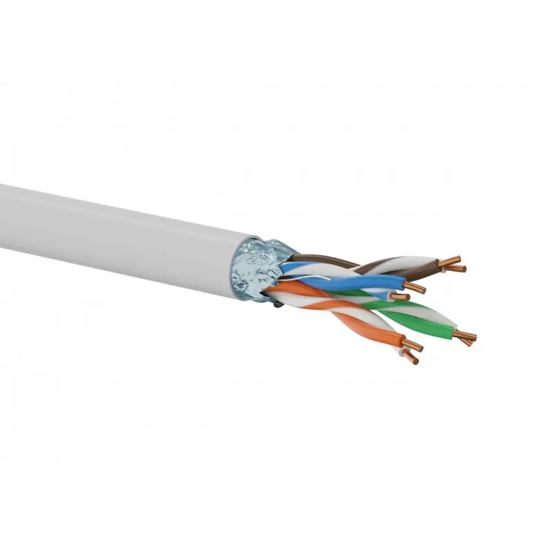KIF5PVC305 netwerkkabel F/UTP Cat5e, 305 m, grijs