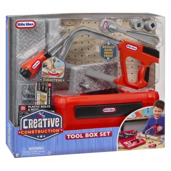 Little Tikes Creative Construction speelgoedgereedschapskistset