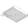 SCHROFF montageplaat voor afdekplaten - montageplaat 42TE 220T (34563014)