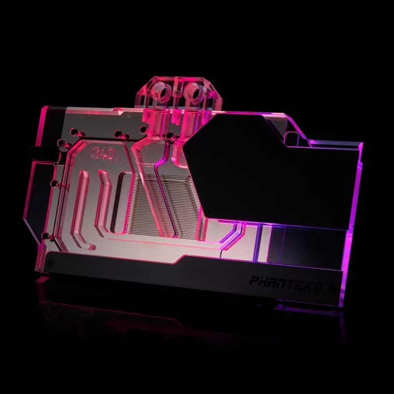 Phanteks Glacier G40 waterblok + backplate