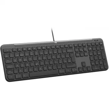 LOGITECH Signature Slim K620 bedraad toetsenbord voor bedrijven - GRAPHITE - US INT'L - USB - N/A - INTNL-973 - USB-C