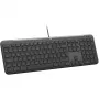 LOGITECH Signature Slim K620 bedraad toetsenbord voor bedrijven - GRAPHITE - US INT'L - USB - N/A - INTNL-973 - USB-C