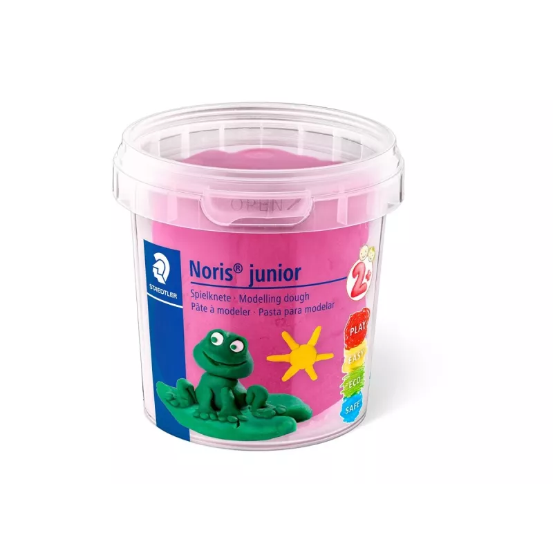 Modelleerklei Staedtler 813F SLE — neonkleuren groen, oranje, roze, geel, 1 stuk