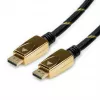 DisplayPort-kabel ROLINE 11.04.5922 3 m zwart goud