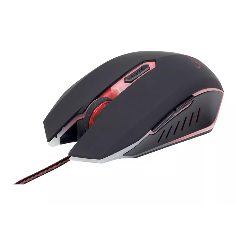 Muis USB OPTICAL GAMING/RED MUSG-001-R GEMBIRD