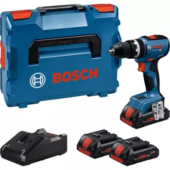 Accu-slagmoerschroevendraaier Bosch GSB 18V-65 2x 4,0Ah accu's