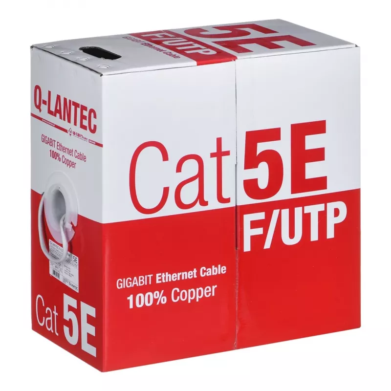 Netwerkkabel Alantec KIF5PVC305Q Cat5e F/UTP (FTP) 305 m grijs