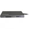 Laptop-dock LC-Power LC-HUB-C-MULTI-5 USB 3.2 Gen 1 Type-C bedraad