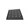 Legbord Extralink SHELF 1U voor 19-inch wandkasten, 1U, 300 mm, zwart, metaal