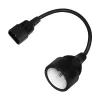 Savio CL-180 Voedingskabeladapter IEC C14 naar CEE 7/5, 15 cm