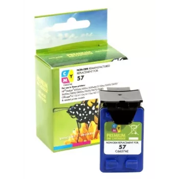 Compatibel Static-Control Hewlett-Packard 57 (C6657A), driekleurig, 400 pag.