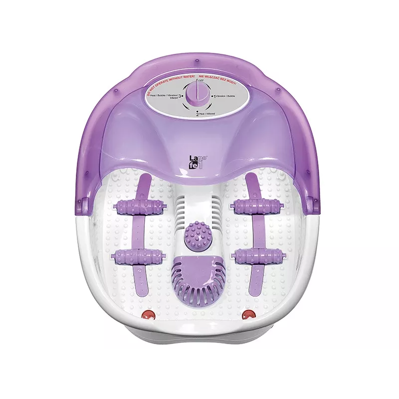 LAFE MFS-002 voetbad-massageapparaat met verwarming en bubbelfunctie