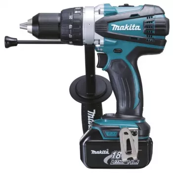 Makita DHP458RTJ boormachine 2000 tpm zwart, blauw