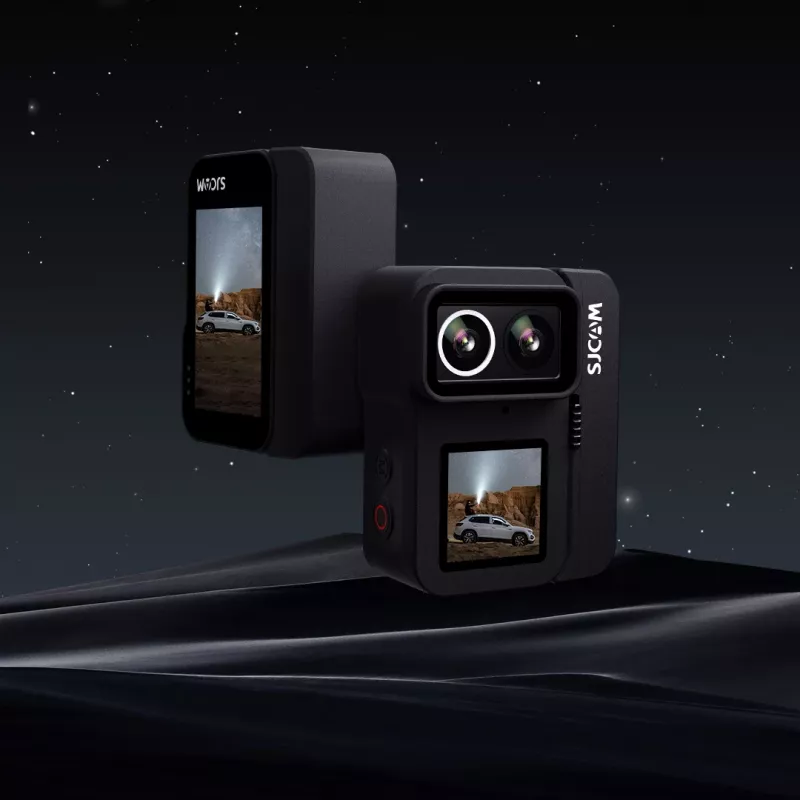 Actiecamera SJCam SJ20 dubbele lens 4K-video, 20 MP foto's