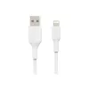 Belkin PVC USB-A naar Lightning 2m wit