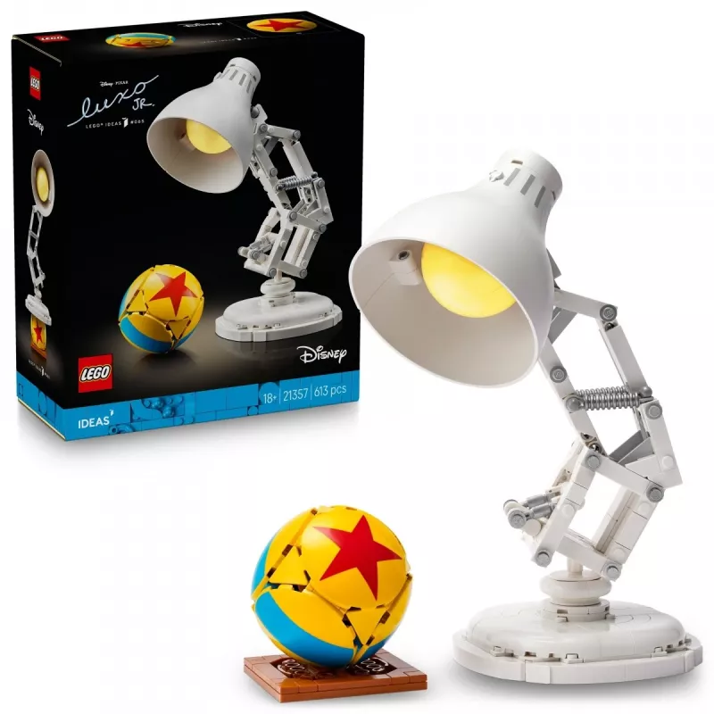 Constructiespeelgoed LEGO Ideas model 21357 — Luxo Jr., 613 onderdelen, 290×140×110 mm