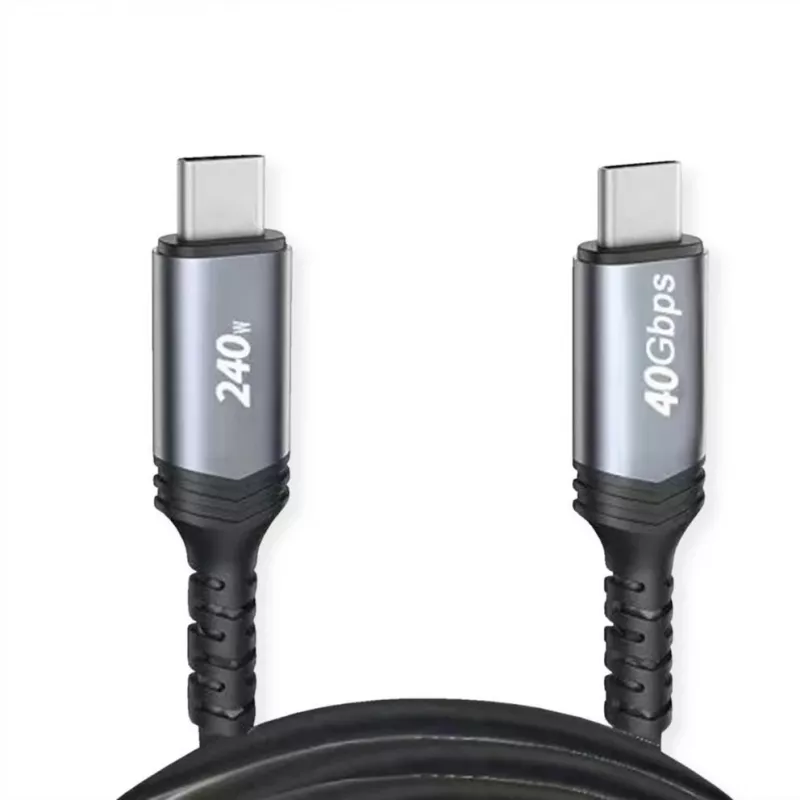 USB-kabel VALUE 11.99.9089 USB4 Gen 3x2 0,8 m USB-C zwart