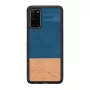 Telefoonhoesje man and wood Galaxy S20 denim zwart