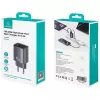 Oplader T66 45W GaN CC290 USB-A + USB-C
