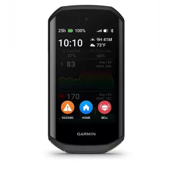 GPS-fietscomputer GARMIN Edge 1050, 3,5-inch display, zwart