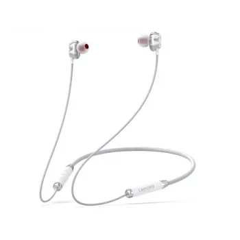 Draadloze hoofdtelefoon Lenovo HE08 wit BT