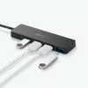 USB Hub Anker Innovations A7516016 USB 3.2 Gen 1 Type-A 5000 Mbit/s zwart