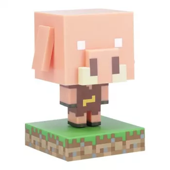 Tafellamp Paladone Icon Light PP14431MCF Piglin LED, decoratief in gamingdesign