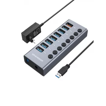 USB-hub GRAUGEAR G-HUB71-A
