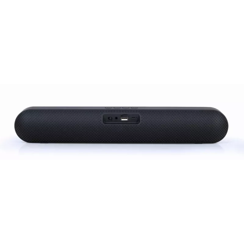 Gembird SPKBT-BAR400L soundbar-luidspreker zwart 2.0 kanalen 10 W