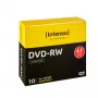 INTENSO DVD-RW 4,7 GB 4x, 10 stuks, 120 mm optische disc, slimcase